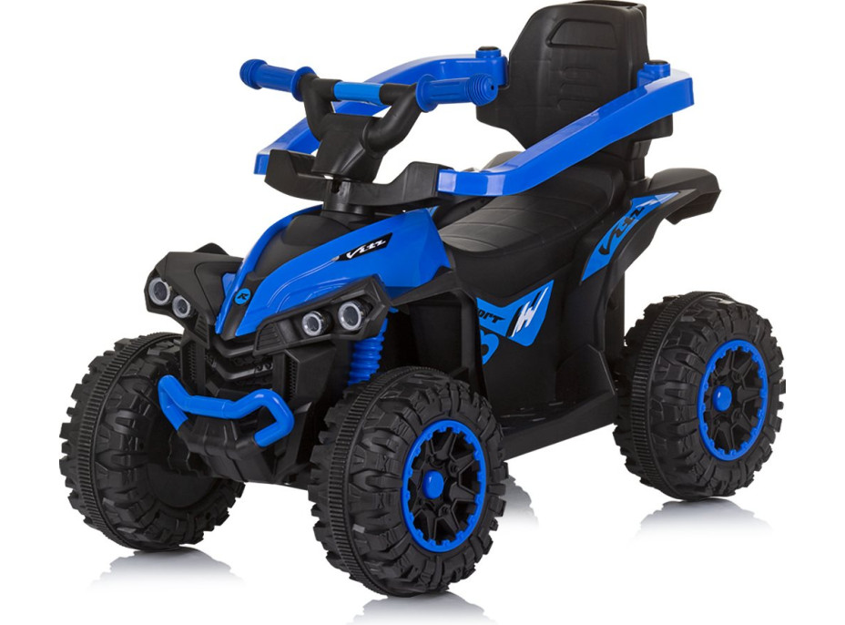 CHIPOLINO Odrážadlo so strieškou a vodiacou tyčou ATV Blue