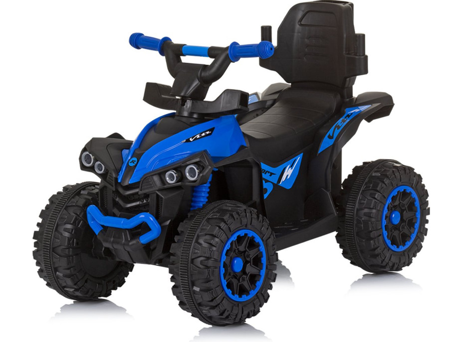 CHIPOLINO Odrážadlo so strieškou a vodiacou tyčou ATV Blue