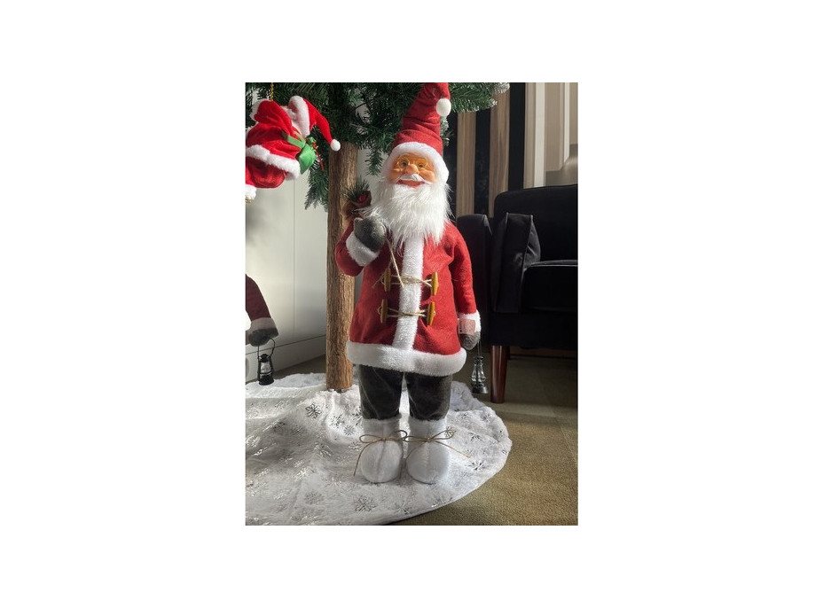 Vianočná dekoračná figúrka 60 cm - Santa Claus