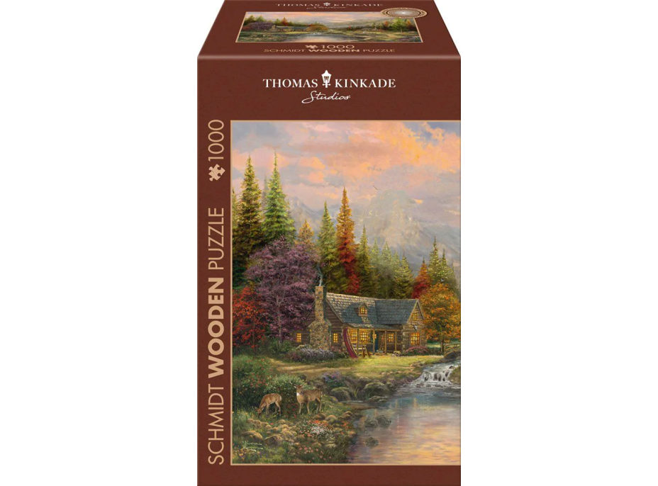 SCHMIDT Drevené puzzle Sierra Paradise 1000 dielikov