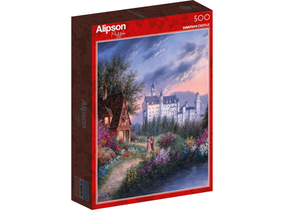 ALIPSON Puzzle Bavorský hrad 500 dielikov