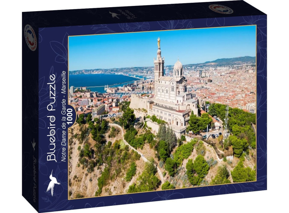 BLUEBIRD Puzzle Bazilika Notre-Dame de la Garde 1000 dielikov