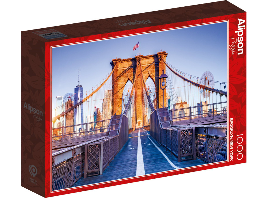 ALIPSON Puzzle Brooklynský most, New York 1000 dielikov