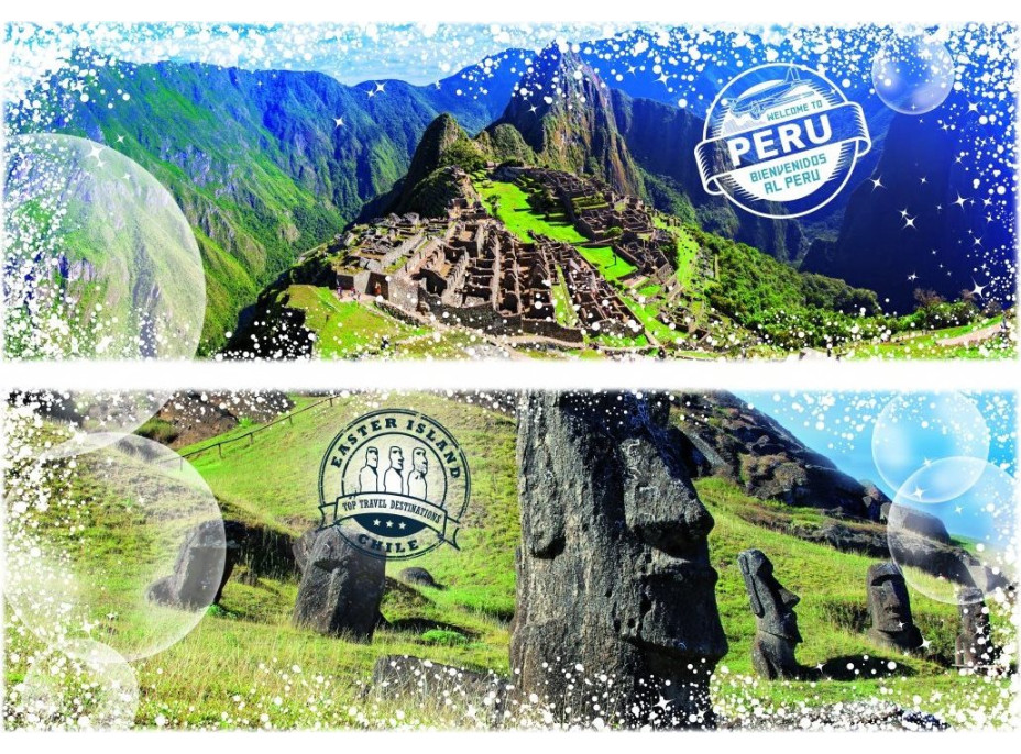 GRAFIKA Puzzle Cesta okolo sveta: Čile a Peru 1000 dielikov