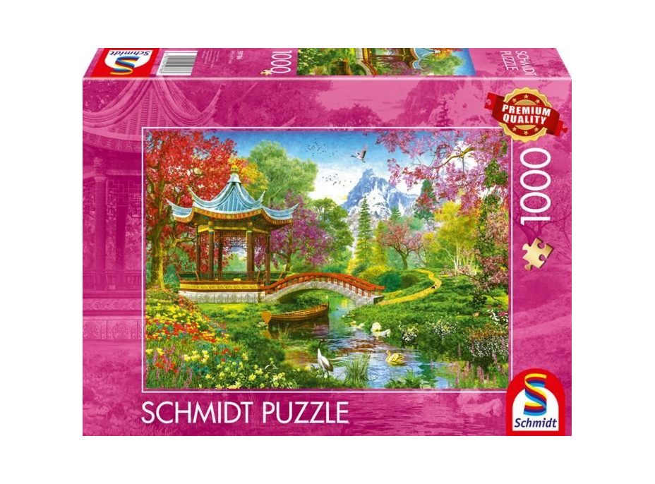 SCHMIDT Puzzle Japonská záhrada 1000 dielikov