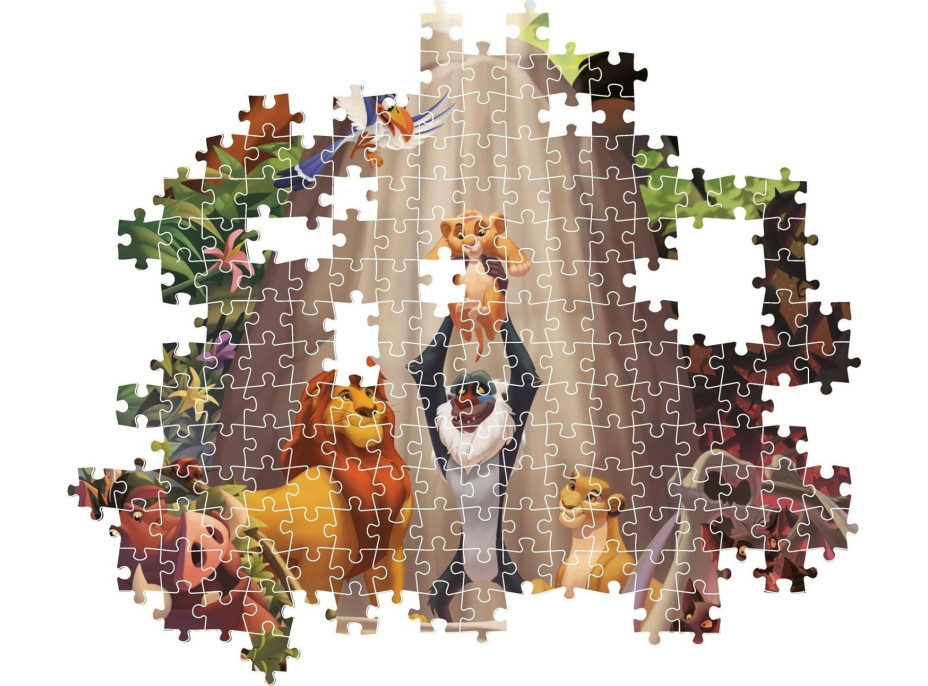 CLEMENTONI Puzzle Leví kráľ 1000 dielikov