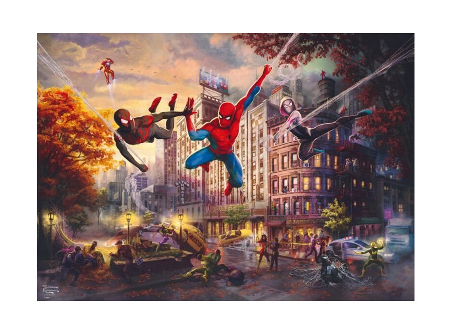 SCHMIDT Puzzle Marvel: Spiderman Ultimate Alliance 1000 dielikov