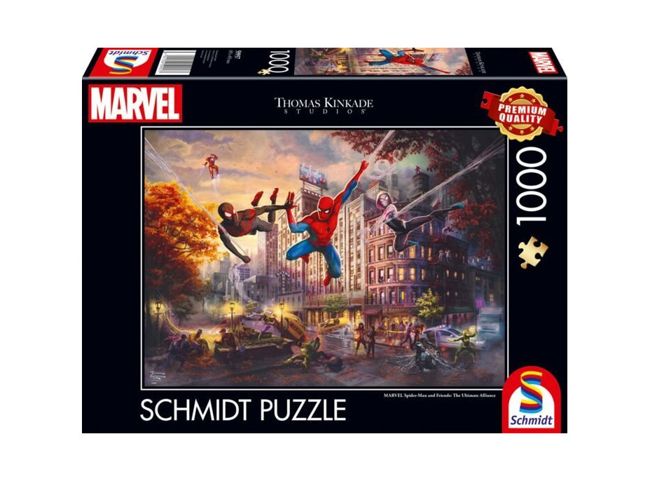 SCHMIDT Puzzle Marvel: Spiderman Ultimate Alliance 1000 dielikov