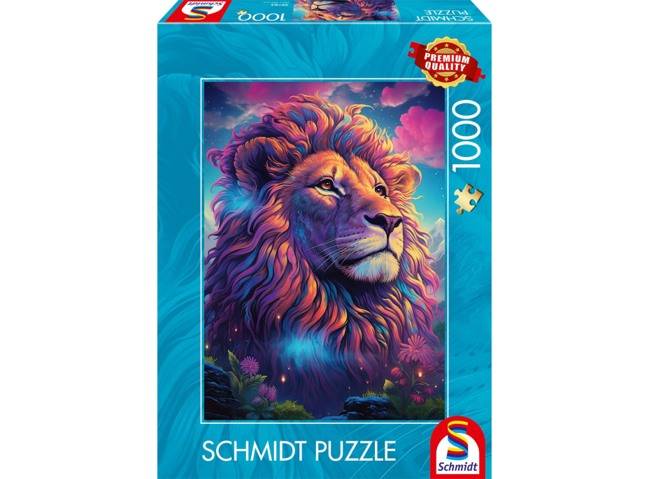 SCHMIDT Puzzle Mnohofarebný majestát 1000 dielikov