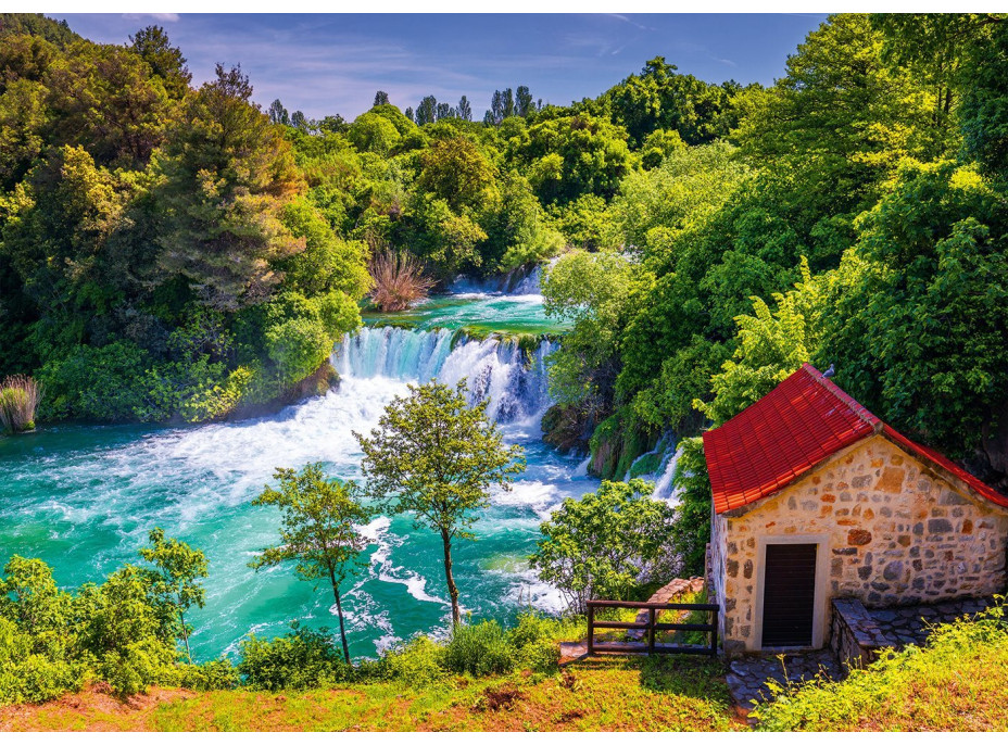 ALIPSON Puzzle Národný park Krka, Chorvátsko 1000 dielikov