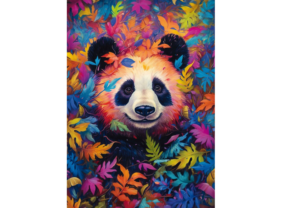 SCHMIDT Puzzle Panda v dúhovom lese 1000 dielikov