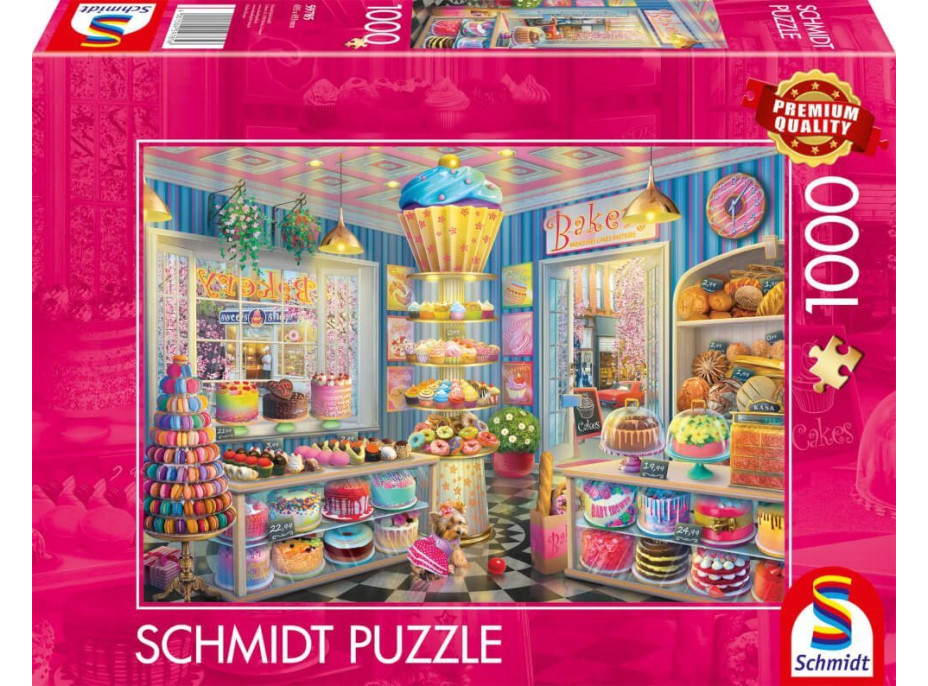 SCHMIDT Puzzle Pestrofarebná pekáreň 1000 dielikov