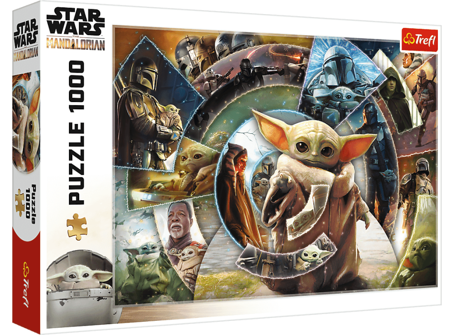 TREFL Puzzle The Mandalorian: Groguovo putovanie 1000 dielikov