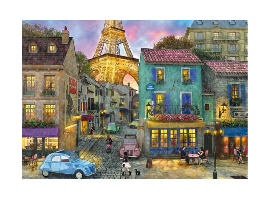 SCHMIDT Puzzle Ulica Paríža 1000 dielikov