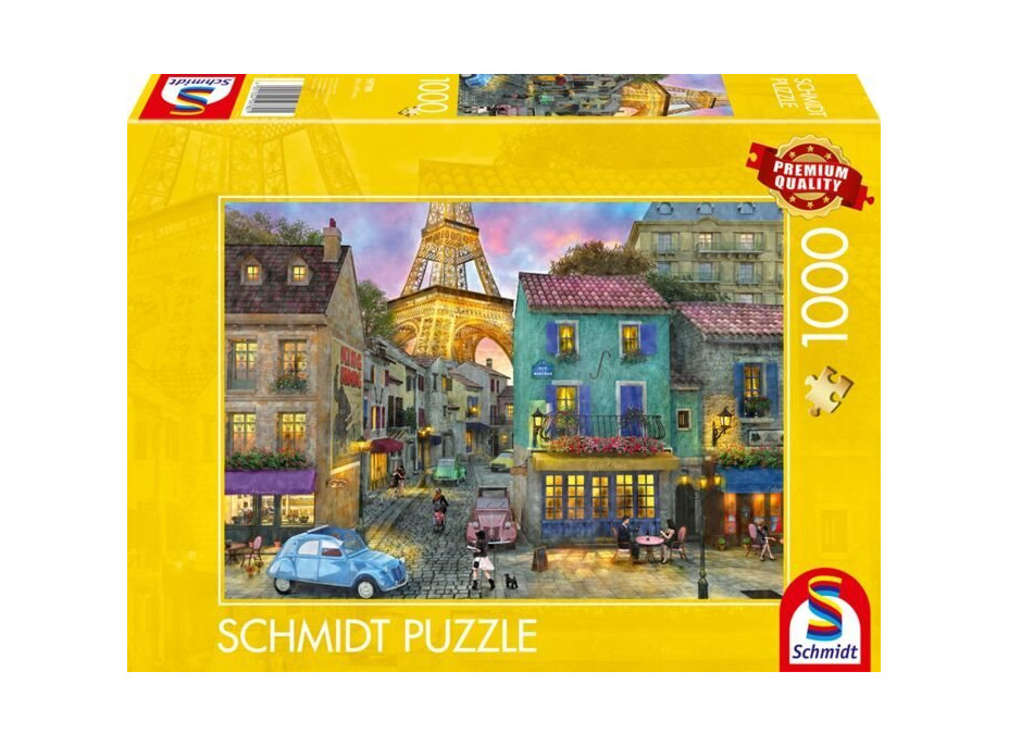 SCHMIDT Puzzle Ulica Paríža 1000 dielikov