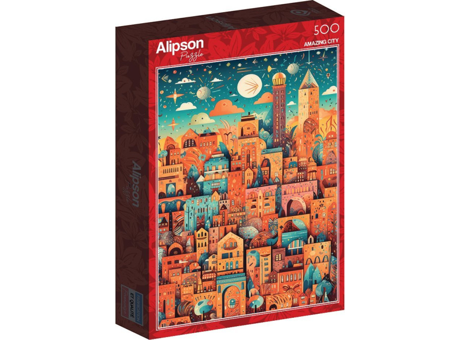 ALIPSON Puzzle Úžasné mesto 500 dielikov