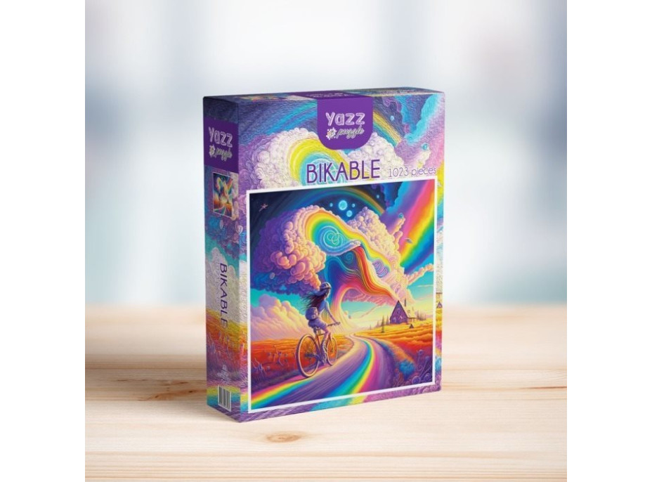 YAZZ Štvorcové puzzle Bikable 1023 dielikov