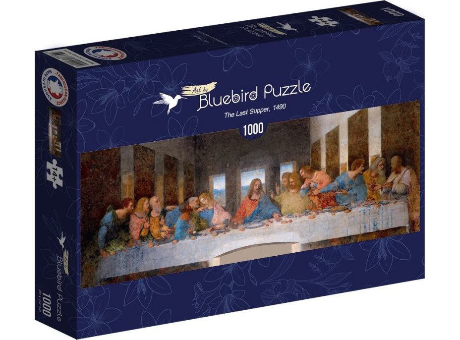 BLUEBIRD Panoramatické puzzle Posledná večera 1000 dielikov