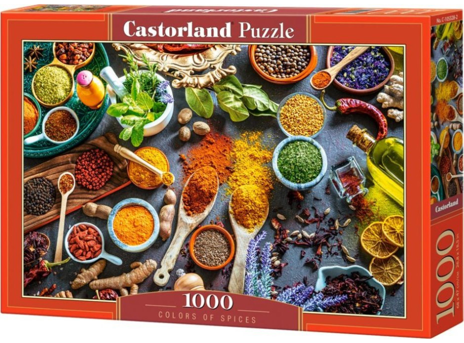 CASTORLAND Puzzle Farby korenia 1000 dielikov