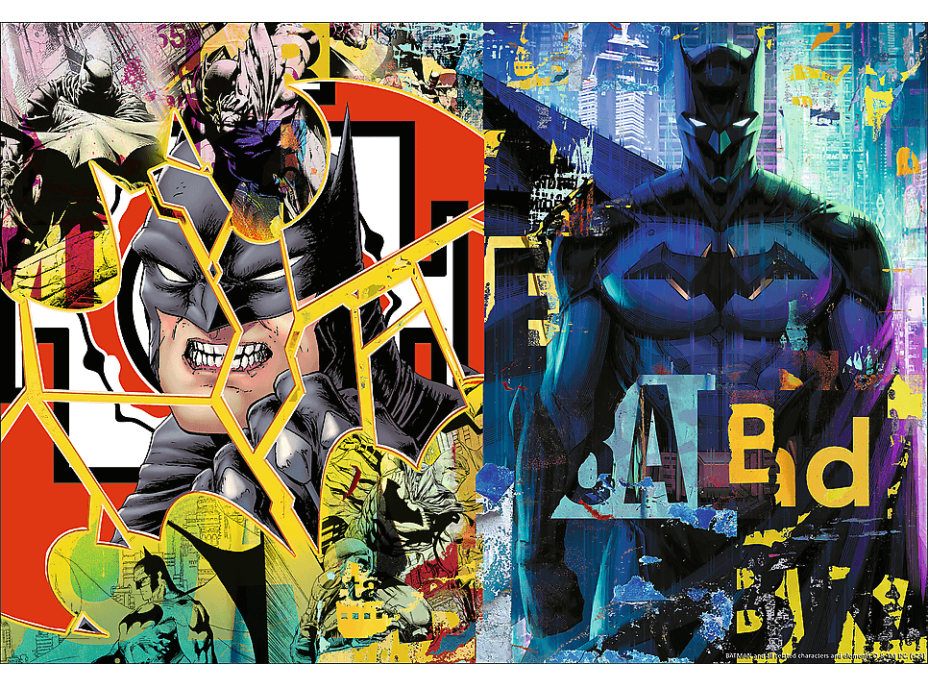 TREFL Puzzle Batman v akcii 4x250 dielikov