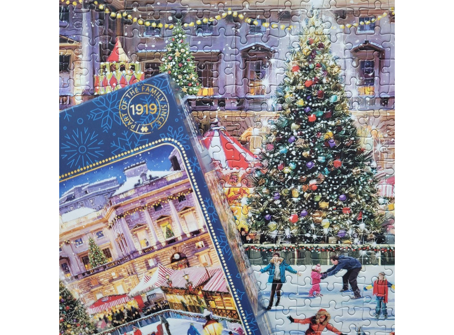 GIBSONS Puzzle Korčuľovanie pri Somerset House 1000 dielikov