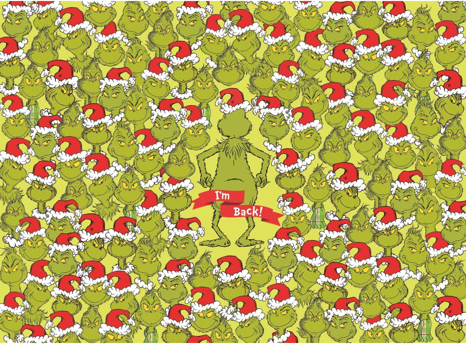 RAVENSBURGER Puzzle Challenge: Grinch 500 dielikov