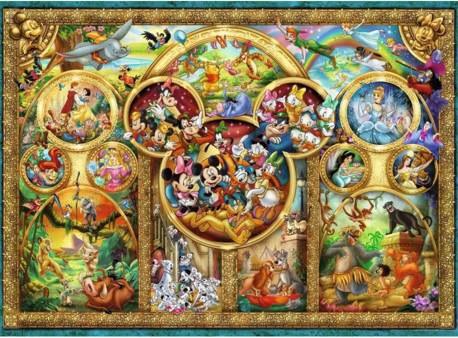 RAVENSBURGER Puzzle Disney rodina 500 dielikov