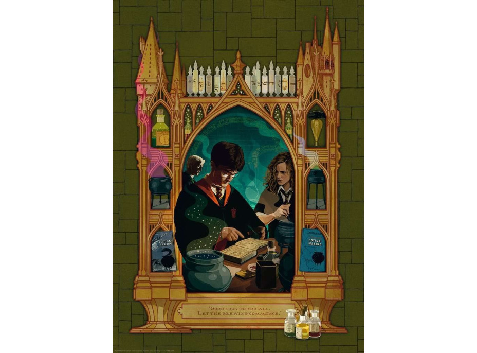 RAVENSBURGER Puzzle Harry Potter a Princ dvojakej krvi 1000 dielikov