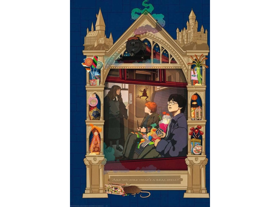 RAVENSBURGER Puzzle Harry Potter: Bradavice 1000 dielikov