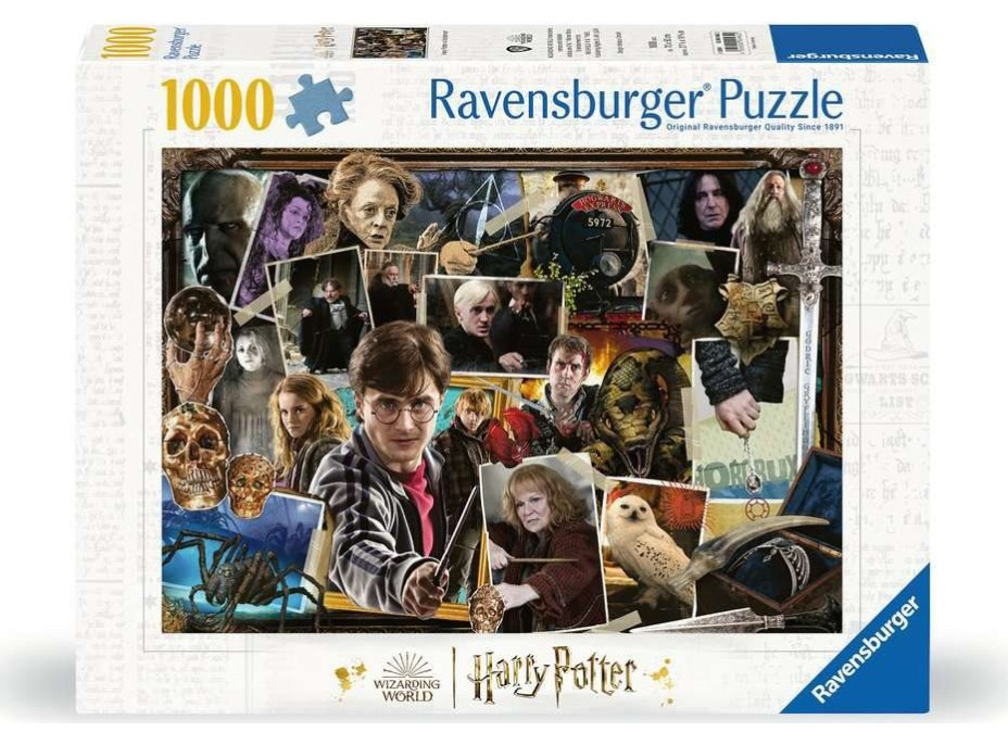 RAVENSBURGER Puzzle Harryho Pottera vs Voldemort 1000 dielikov