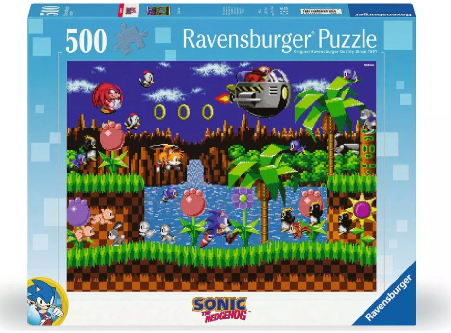 RAVENSBURGER Puzzle Ježko Sonic 500 dielikov