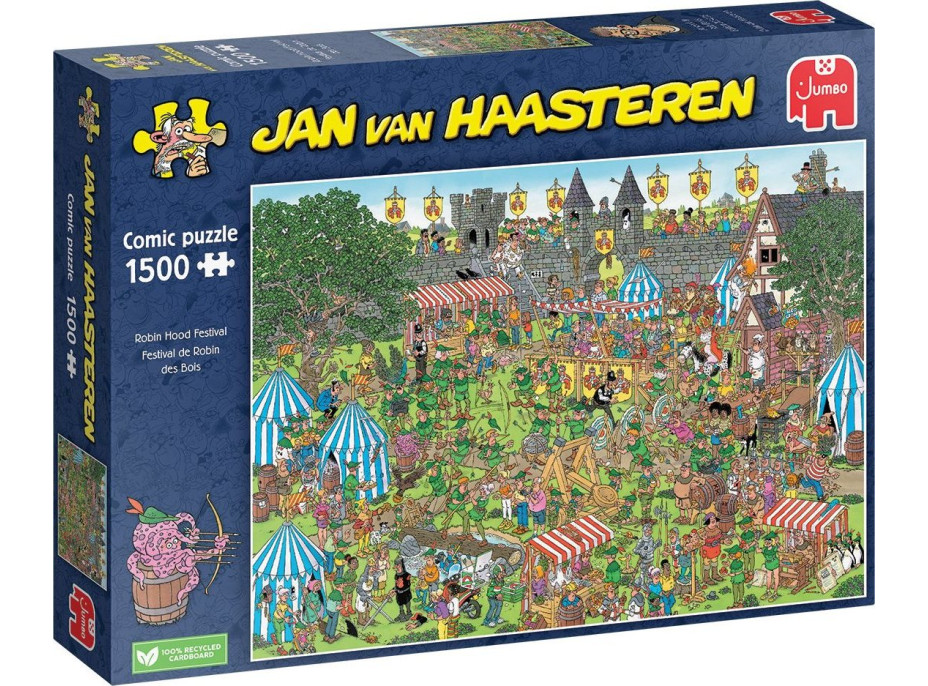 JUMBO Puzzle JvH Festival Robina Hooda 1500 dielikov