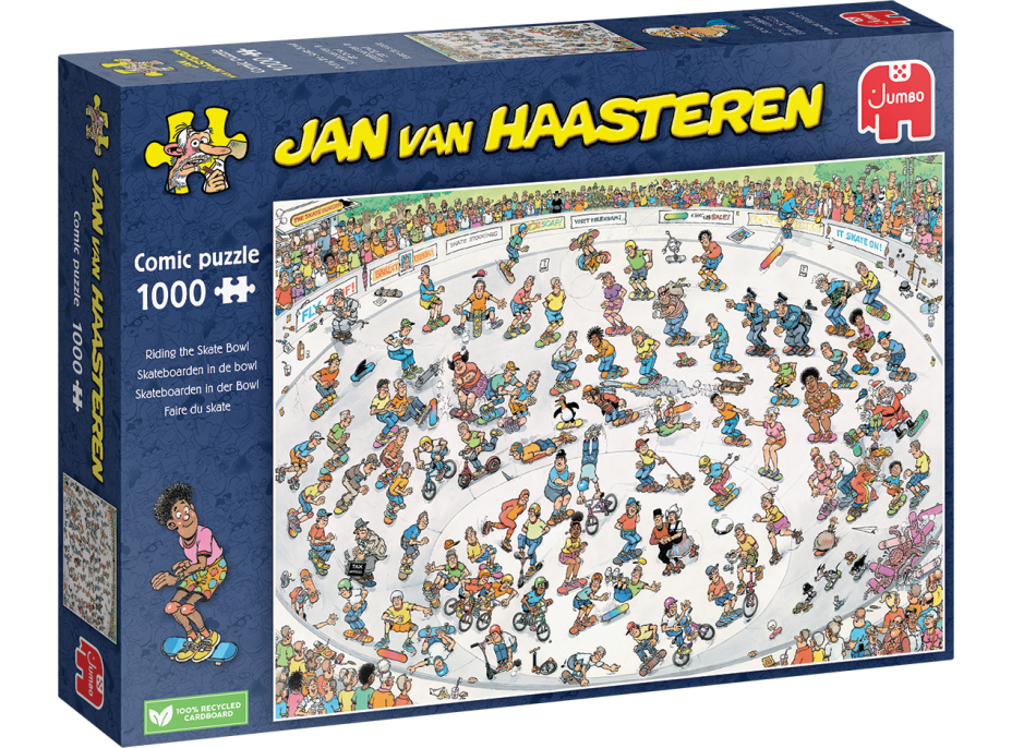 JUMBO Puzzle JvH Jazda na dráhe 1000 dielikov