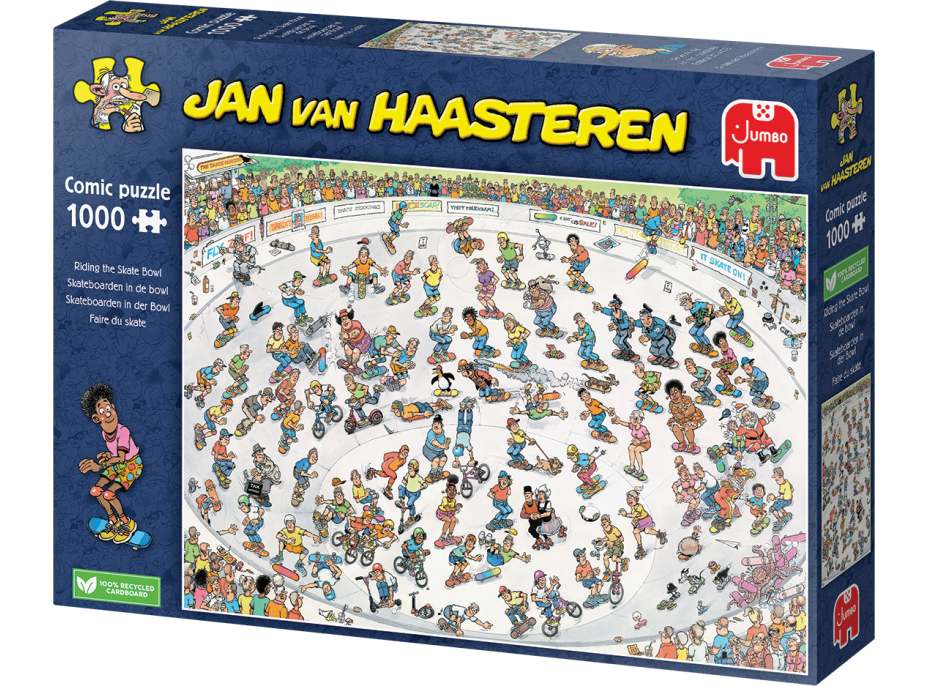 JUMBO Puzzle JvH Jazda na dráhe 1000 dielikov