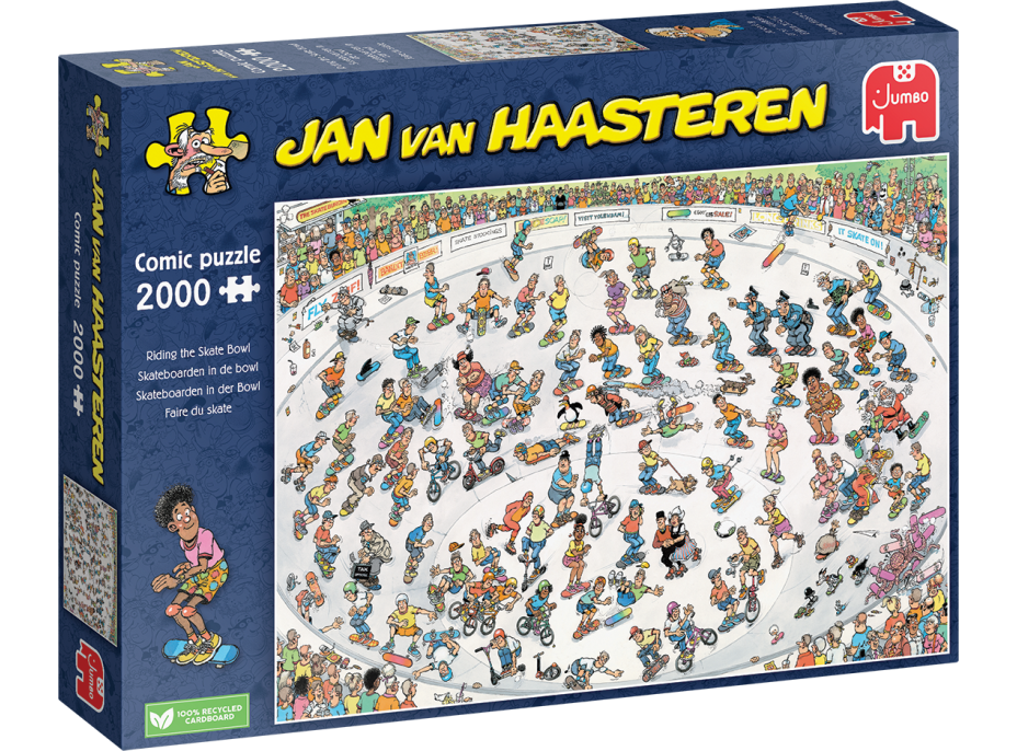 JUMBO Puzzle JvH Jazda na dráhe 2000 dielikov