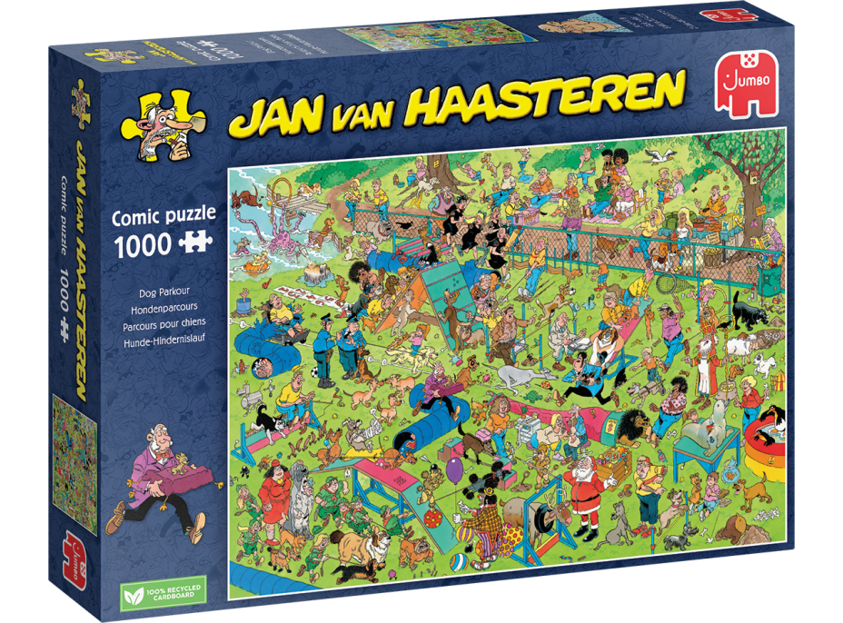 JUMBO Puzzle JvH Psí parkúr 1000 dielikov