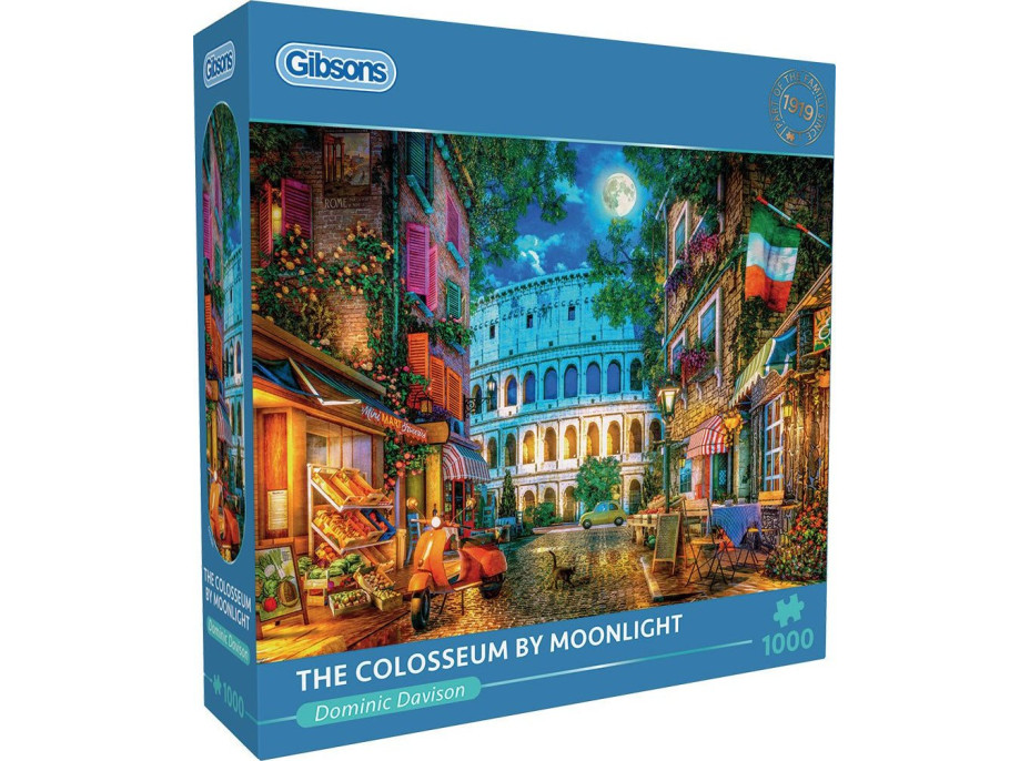 GIBSONS Puzzle Koloseum za svitu mesiaca 1000 dielikov