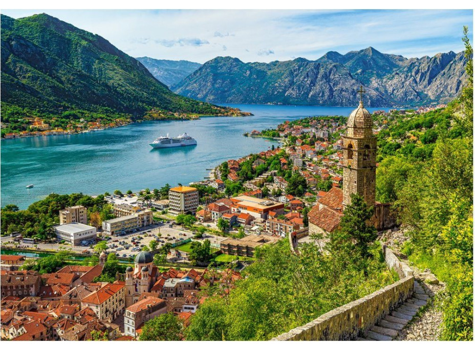 CASTORLAND Puzzle Kotor, Čierna Hora 500 dielikov