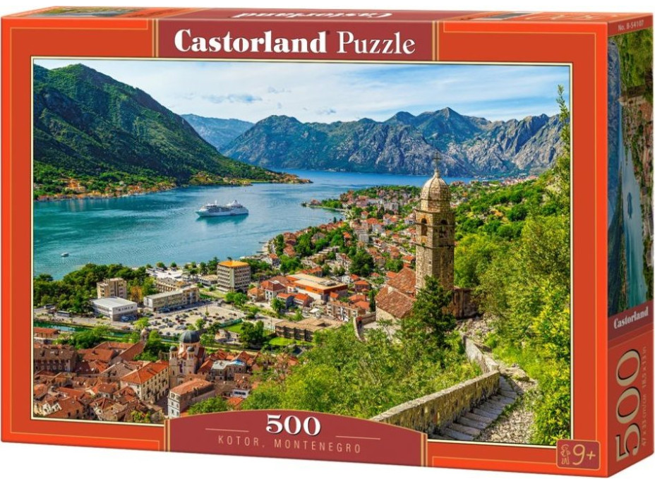 CASTORLAND Puzzle Kotor, Čierna Hora 500 dielikov