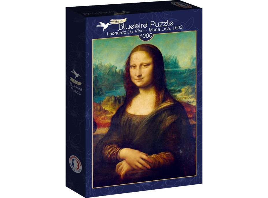 BLUEBIRD Puzzle Mona Lisa 1000 dielikov