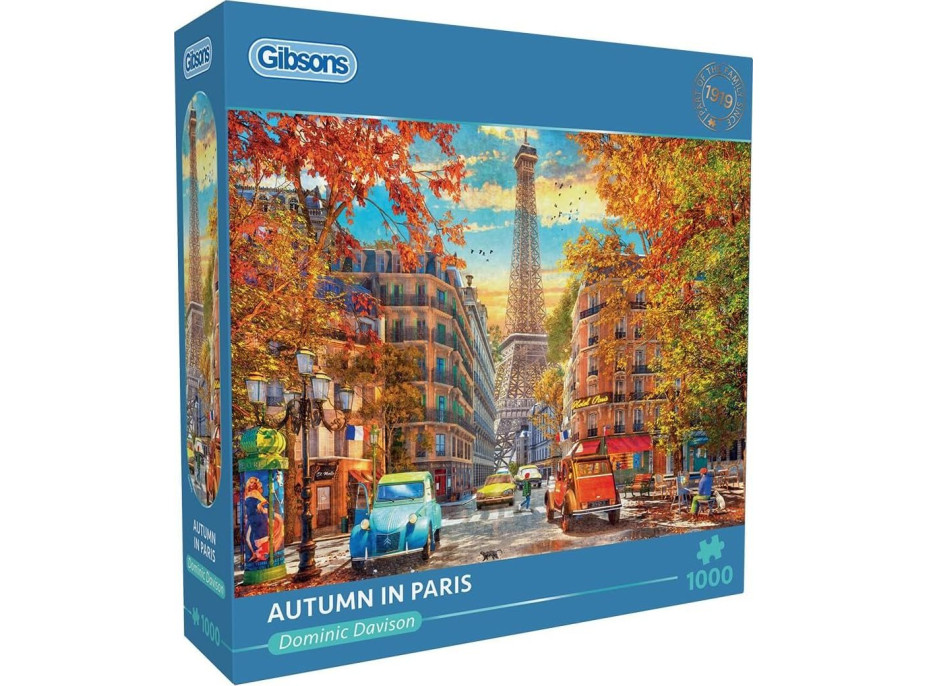 GIBSONS Puzzle Jeseň v Paríži 1000 dielikov