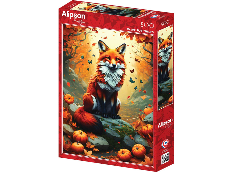 ALIPSON Puzzle Jesenná líška 500 dielikov