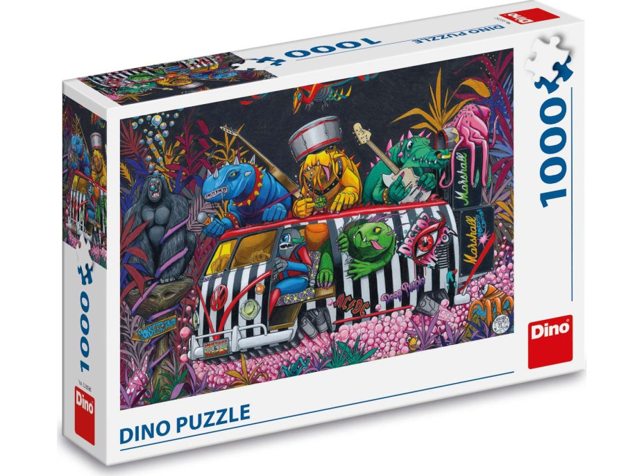 DINO Puzzle Príšerky na tripe 1000 dielikov