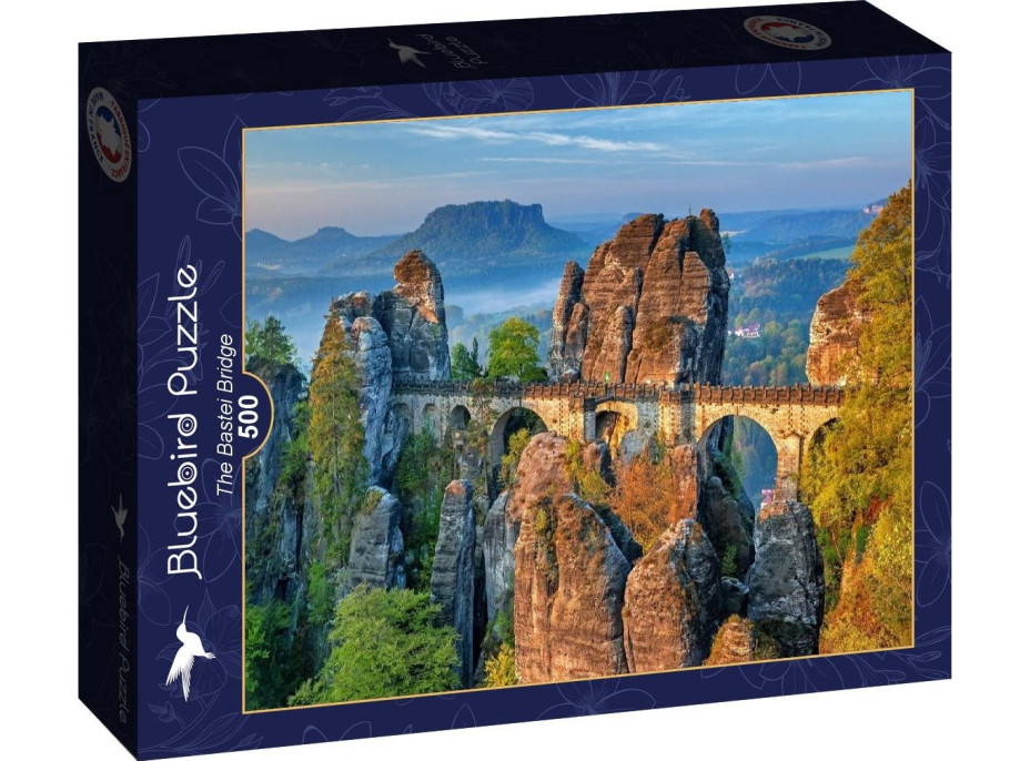 BLUEBIRD Puzzle Skalný most Bastei 500 dielikov