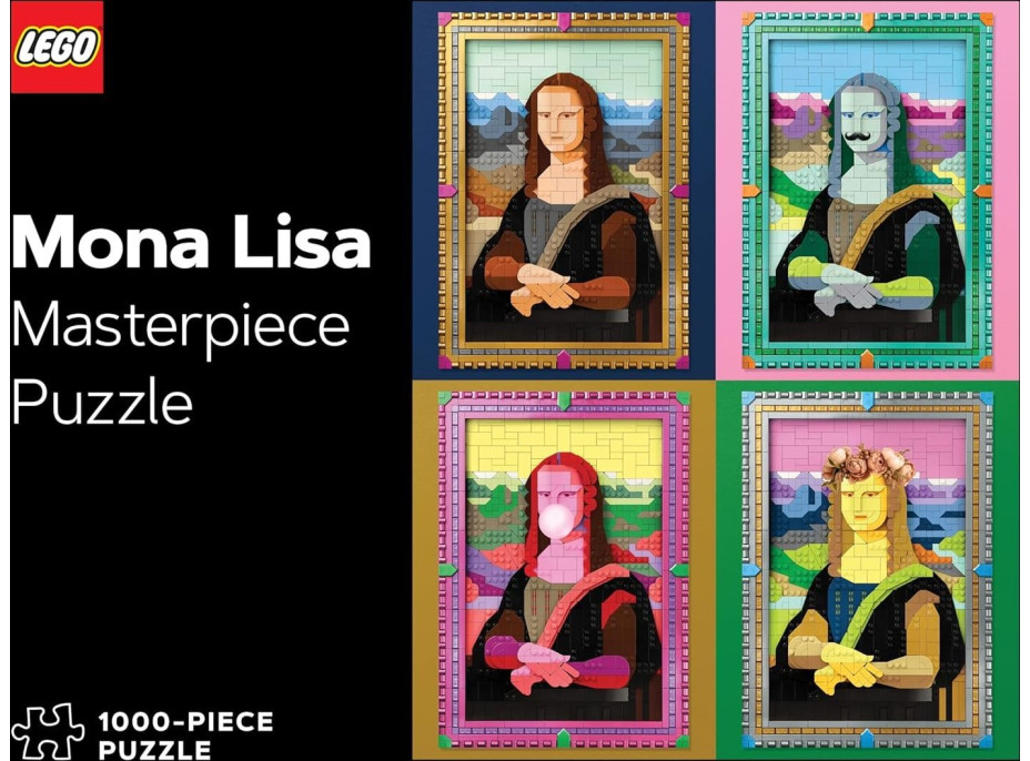 CHRONICLE BOOKS Puzzle Mona Lisa 1000 dielikov