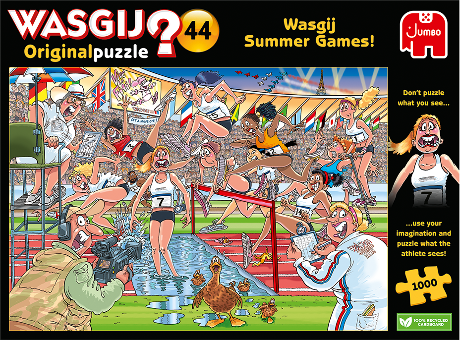 JUMBO Puzzle WASGIJ 44: Letné hry! 1000 dielikov