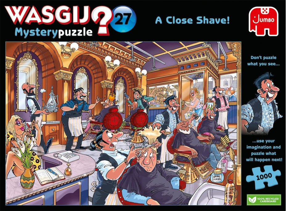 JUMBO Puzzle WASGIJ Mystery 27: Holenie! 1000 dielikov