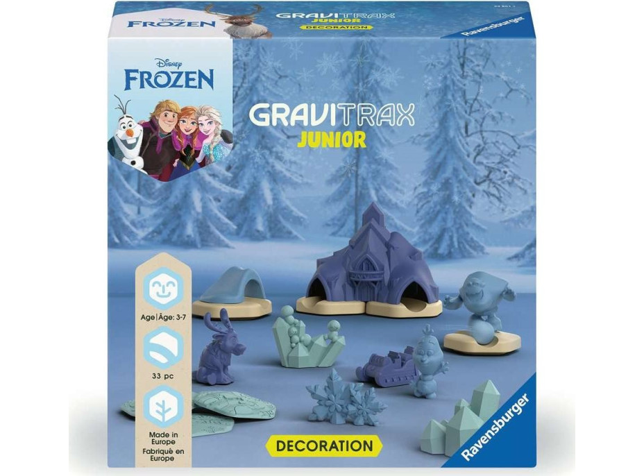 RAVENSBURGER GraviTrax Junior Dekorácie: Ľadové Kráľovstvo