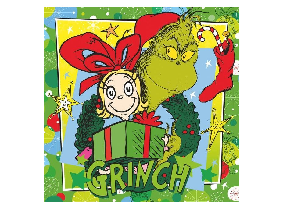 RAVENSBURGER Puzzle Grinch 3x49 dielikov