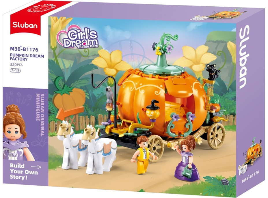 Sluban Girls Dream Pumpkin M38-B1176 Čarovný tekvicový kočiar